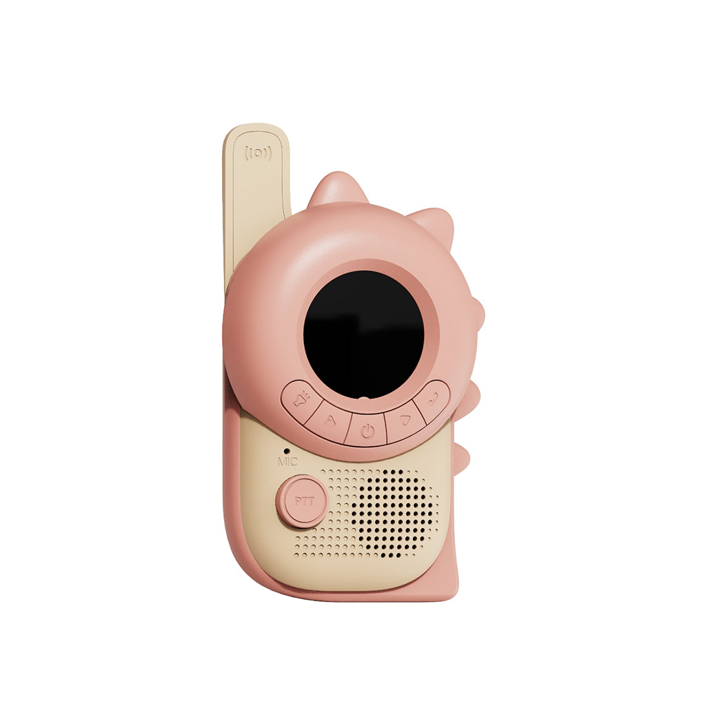 The ZooFamily, Zoo Walkie Talkie for Kids, Ages 3 and Up - Dino Pink and Green