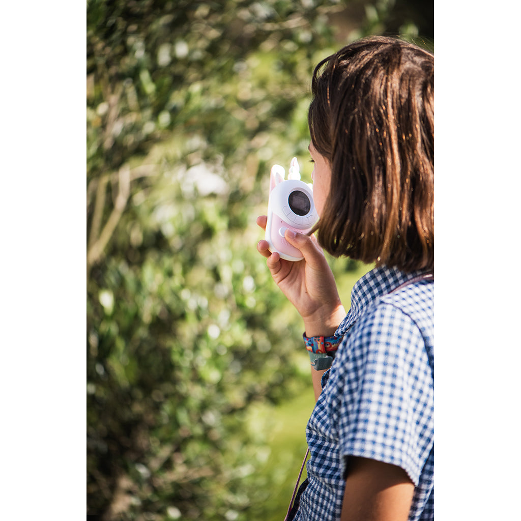 The ZooFamily, Zoo Walkie Talkie for Kids, Ages 3 and Up - Dino Pink and Green