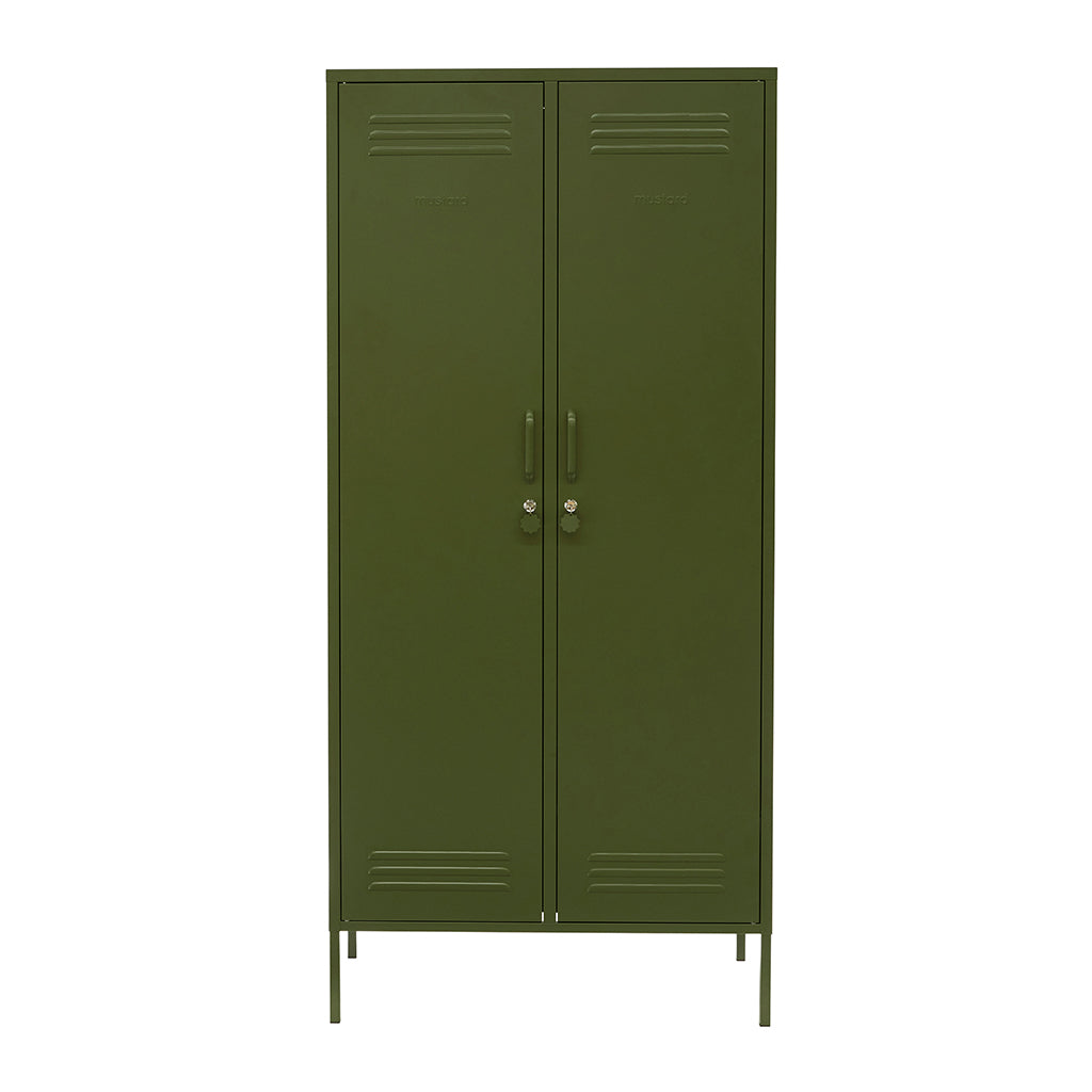Mustard Made The Twinny Cabinet, Olive