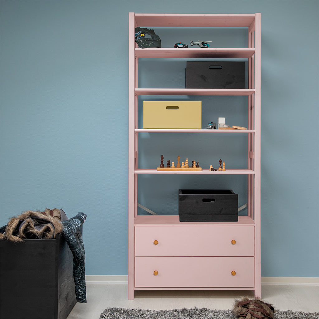 By Aulum Vangså stigereol med opbevaring, H179 B83 D38 blush
