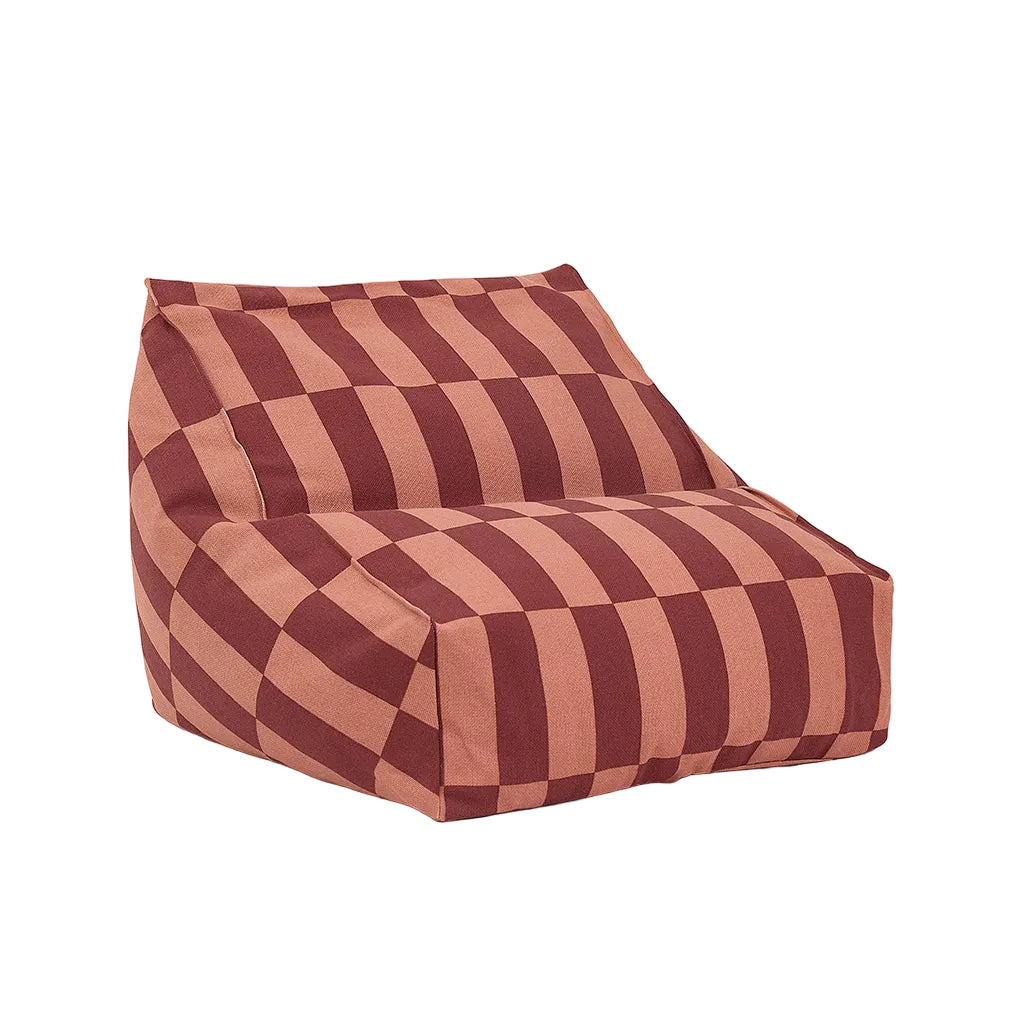 Nobodinoz Vibes armchair sækkestol, Maroon
