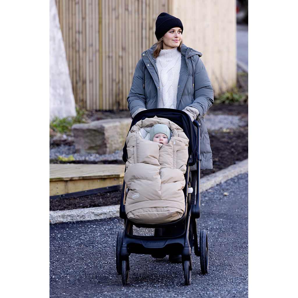 Voksi® City North Footmuff, Thyme Green Leaf