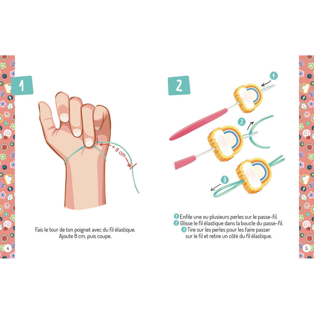 Auzou Jewellery Factory, Rainbow Bracelets – Medium Set