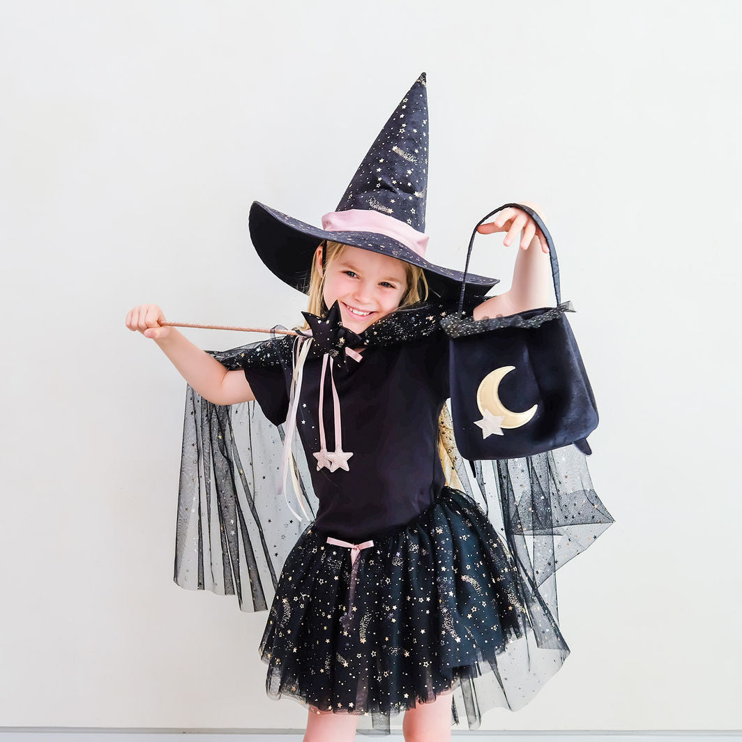Mimi & Lula Trick or Treat Candy Bucket – Black Cauldron