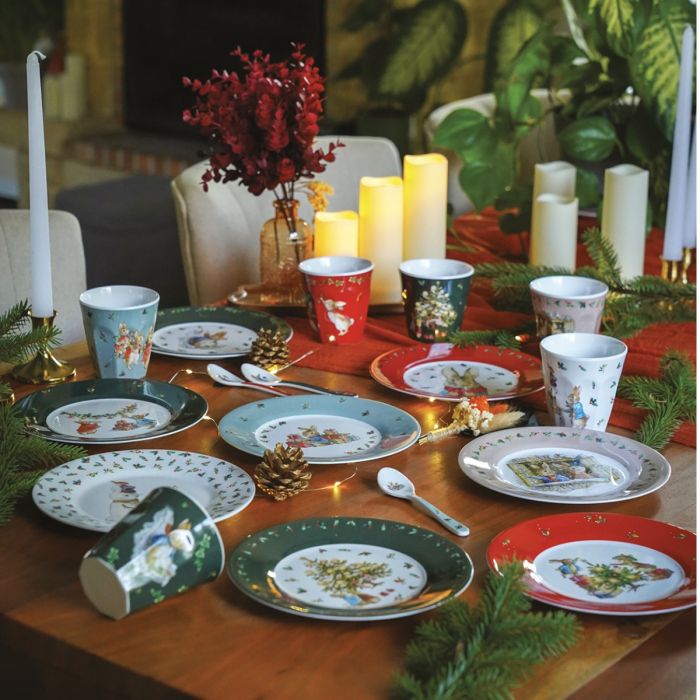 Petit Jour Paris, Peter Rabbit Christmas Cup - Green