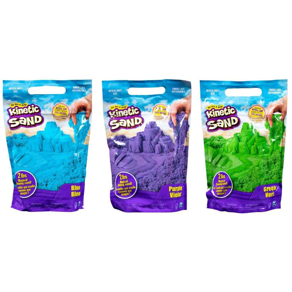 Kinetic Sand, Magisk sand, 3 ass. farver