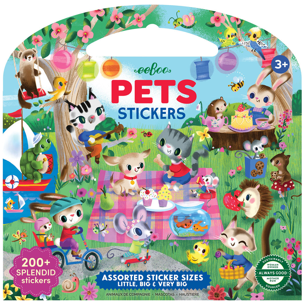 eeBoo Stickers, Pets