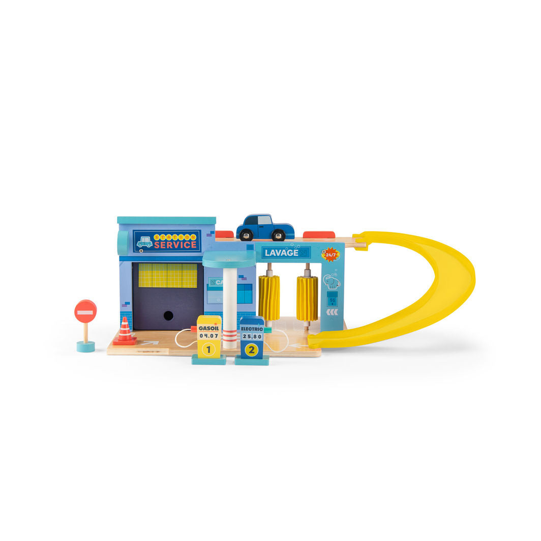 Moulin Roty Gas Station Playset, Avenue du Moulin