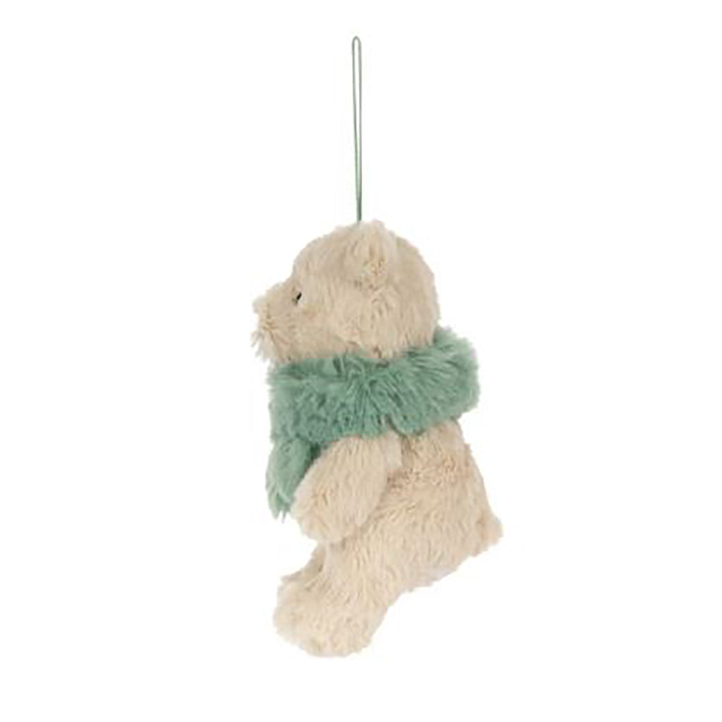 Jellycat julepynt, Bartholomew Bear Jr. Winter dekoration - 10 cm