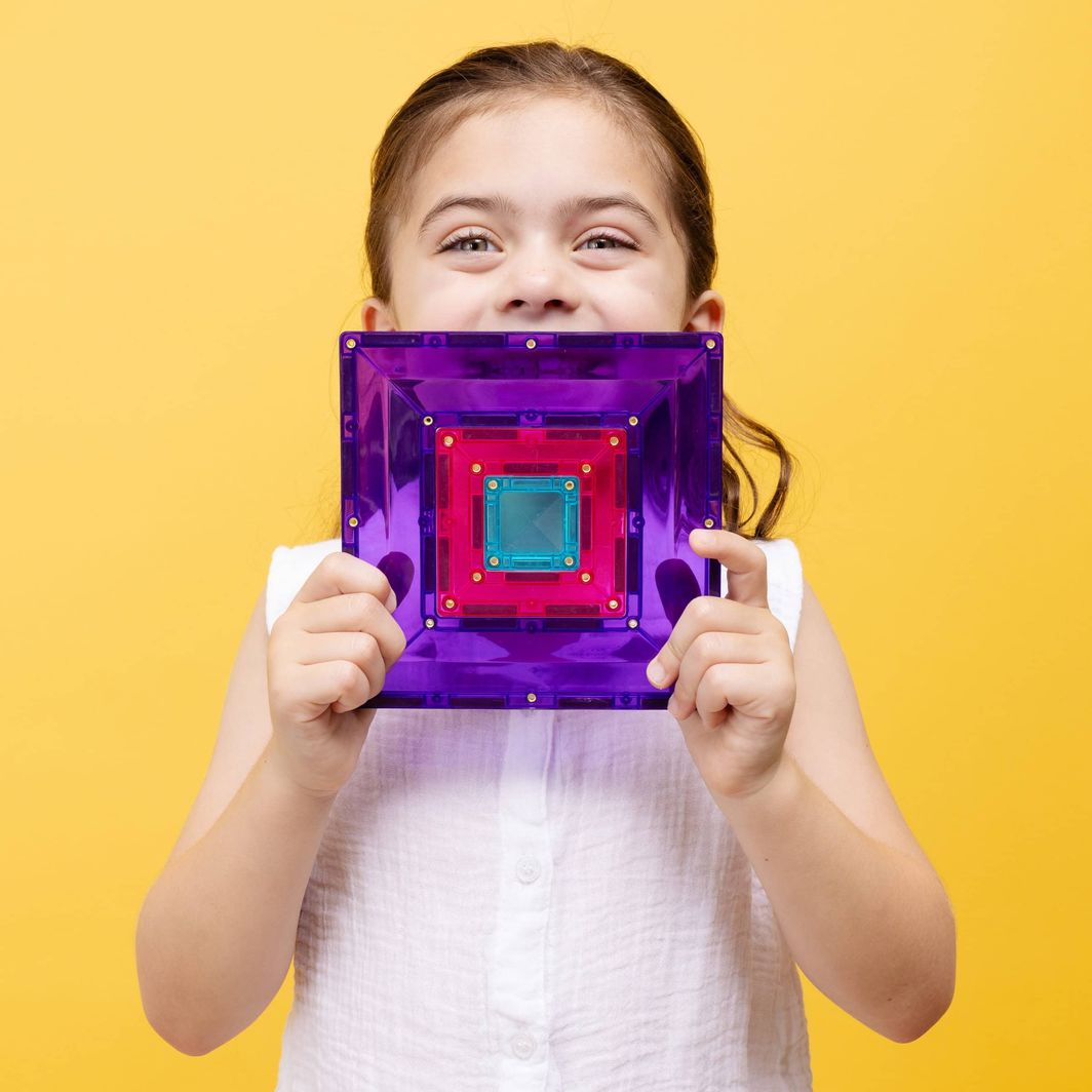 Connetix Bright Portal Pack, Magnetic Building Set with 48 Pieces