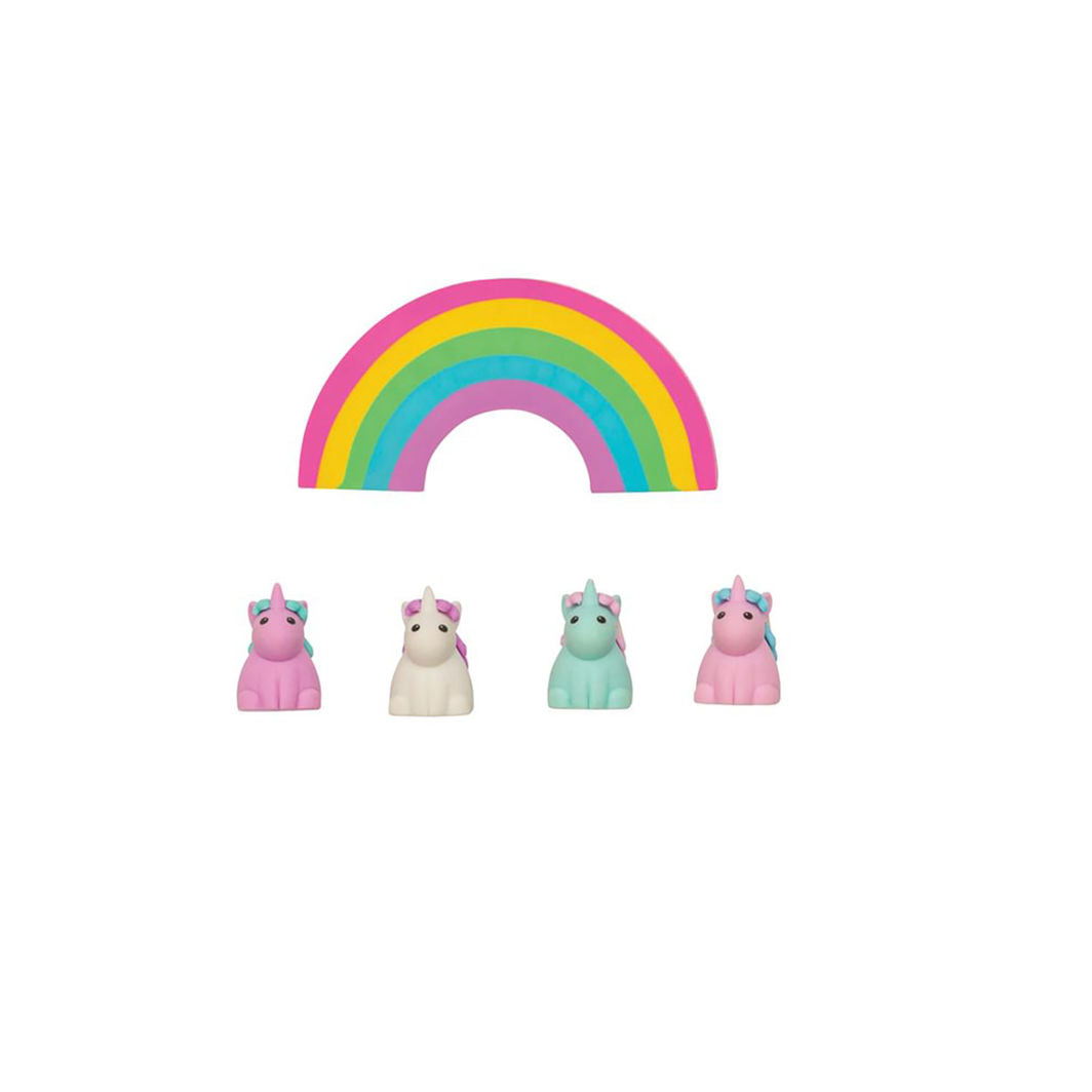 Ooly Scented Erasers, 5-Pack - Unique Unicorns Strawberry