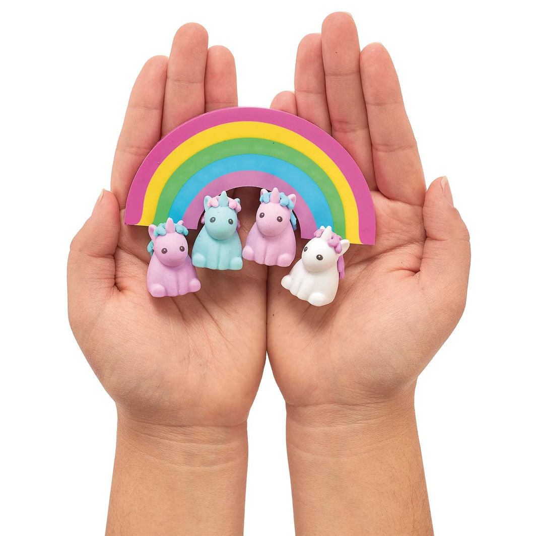 Ooly Scented Erasers, 5-Pack - Unique Unicorns Strawberry