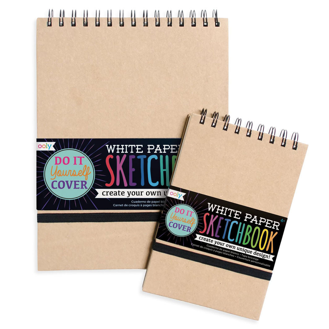 Ooly Sketchbook - DIY - White 13 x 19 cm