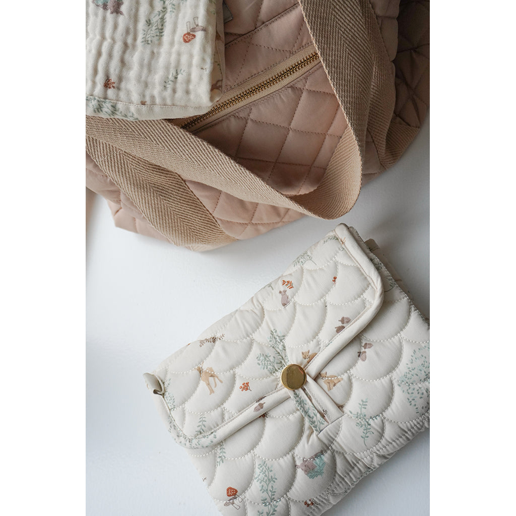 Cam Cam Quilted Changing Mat - OCS - Woodland