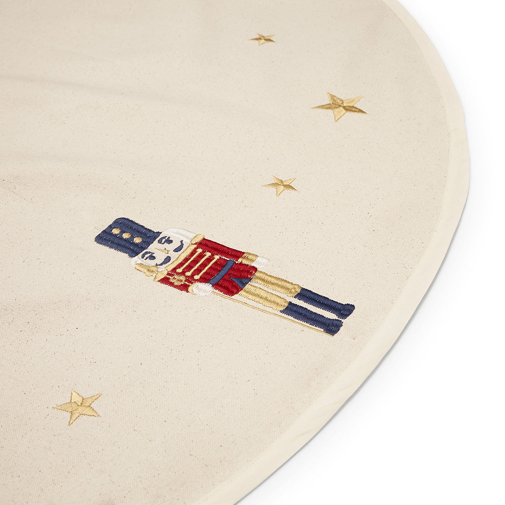 Cam Cam Christmas Tree Skirt, GOTS - Beige