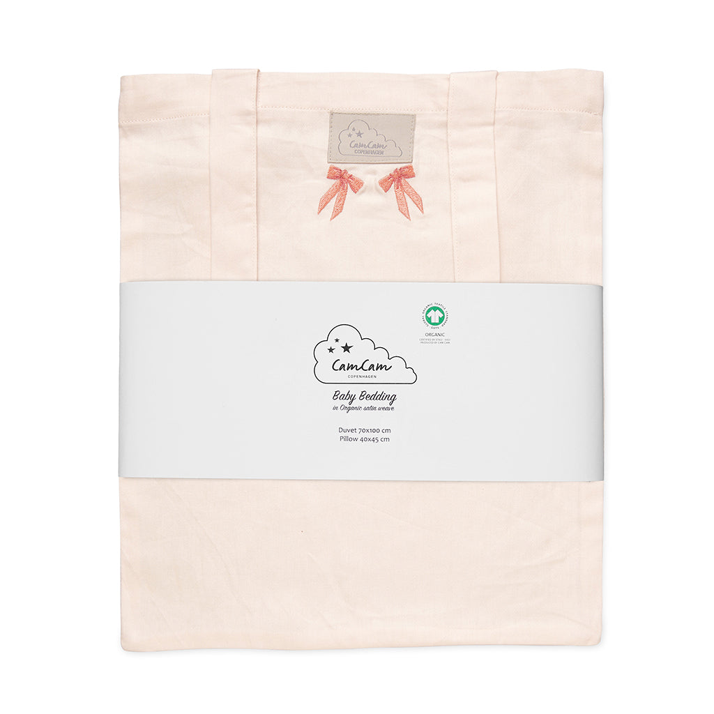 Cam Cam babysengetøj, Økologisk, Broderet - Bows