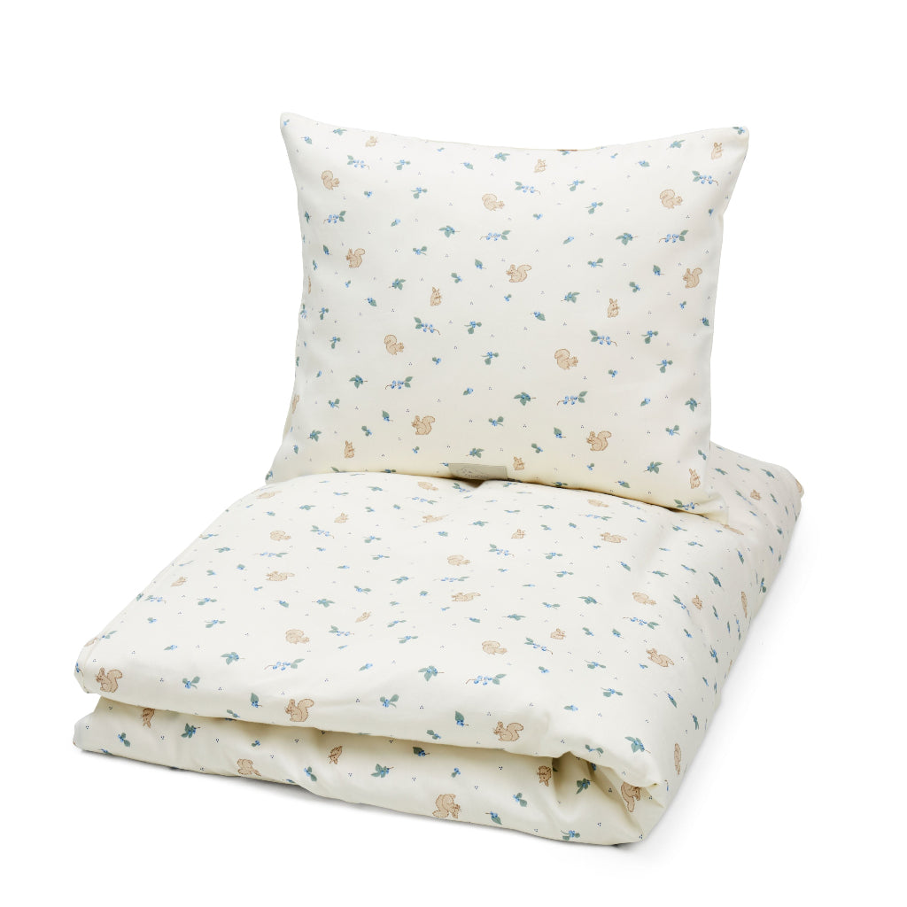 Cam Cam juniorsengetøj, Økologisk, GOTS - Blueberries