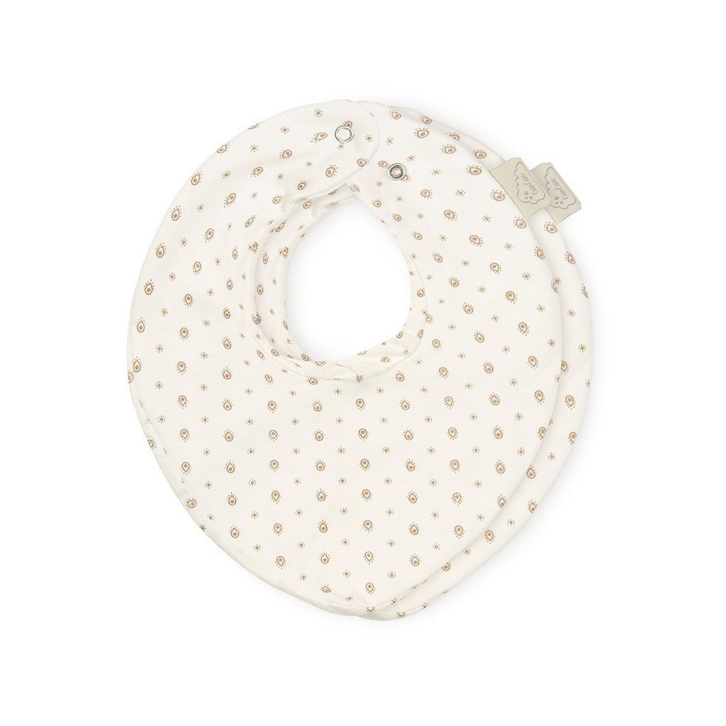 Cam Cam bandana hagesmæk, jersey, 2-Pak, GOTS - Rowan