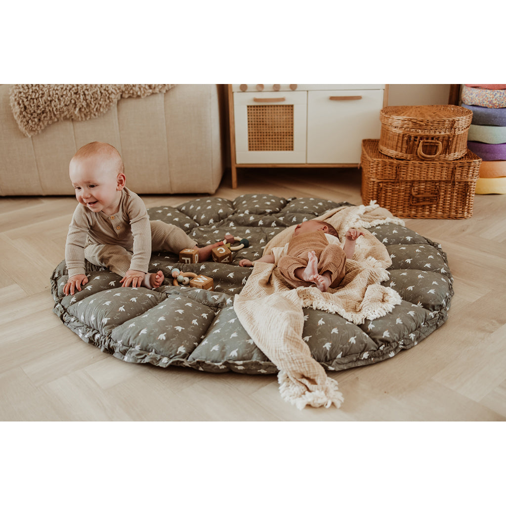 Play&Go Coco birds, Three-in-One Organic Baby Blanket – Bloom birds
