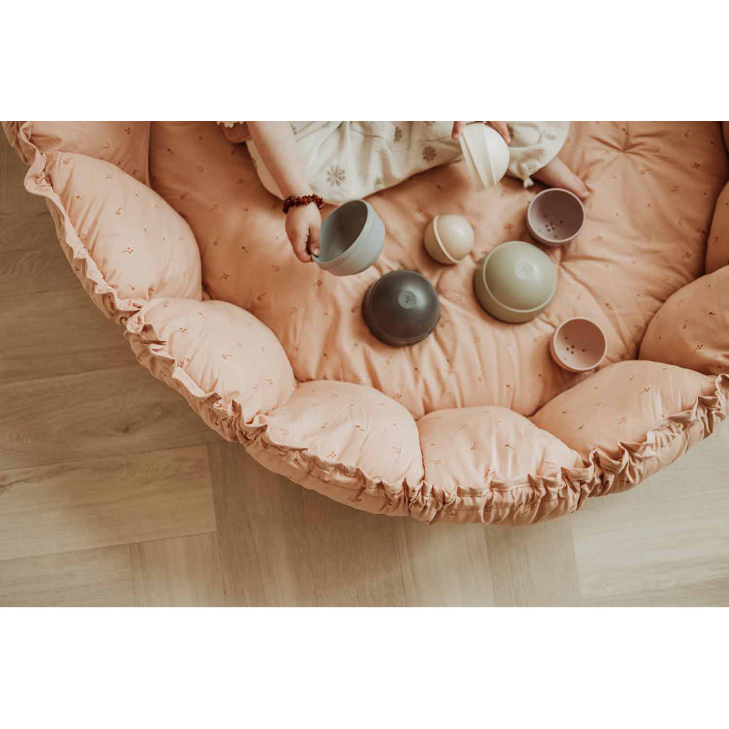 Play&Go Coco Fleuri, 3-in-1 Baby Blanket, Organic Cotton – Bloom Fleuri