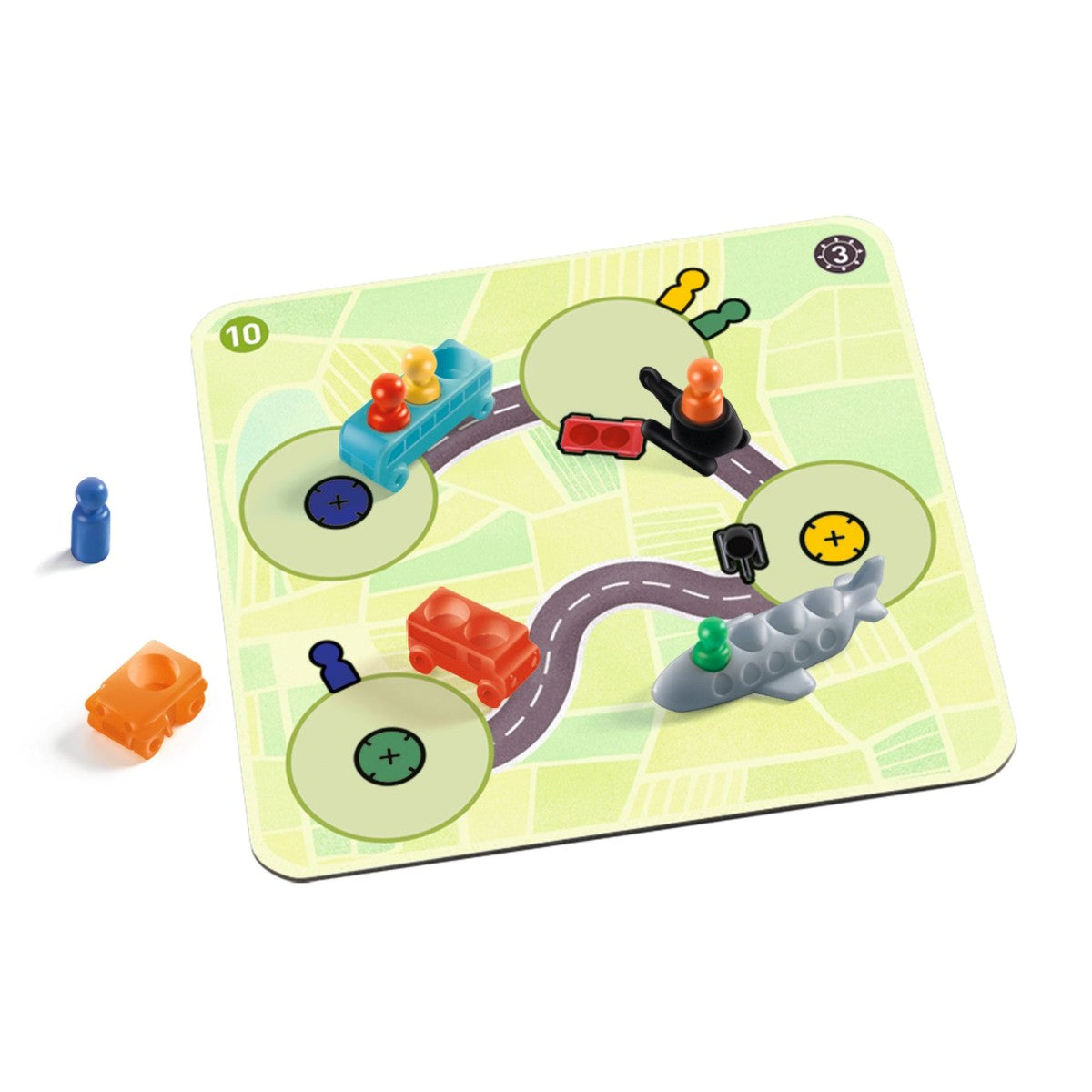 Djeco Sologic, Traffic Logic Puzzle Game