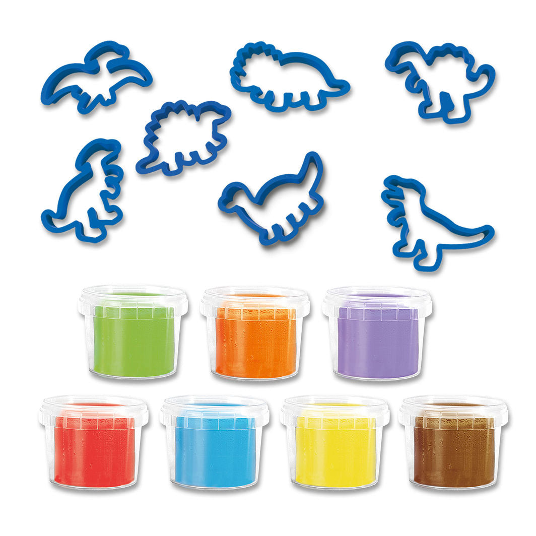 SES Creative, Modeling Clay - Dino Mega Set with Cutters