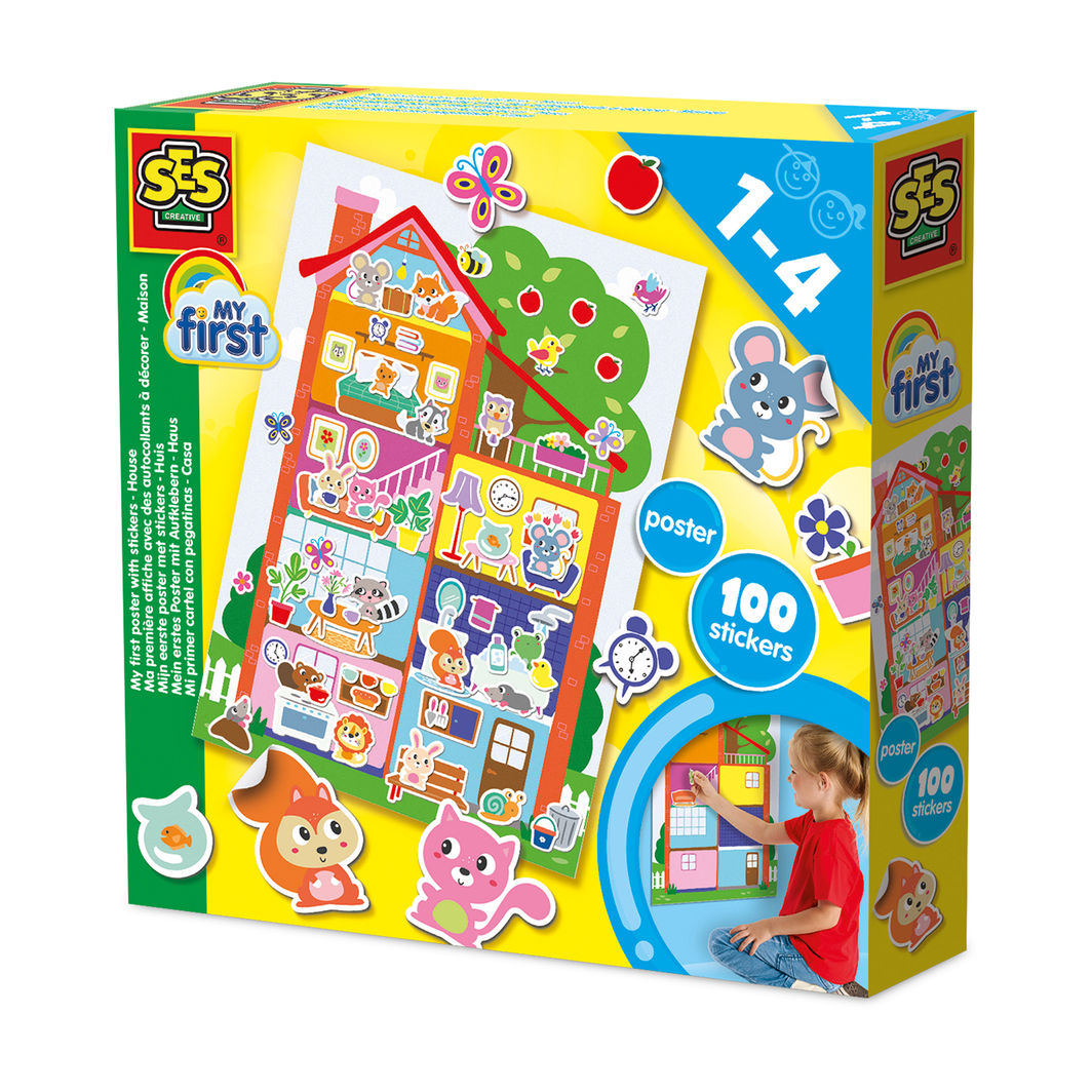 SES Creative – My First Sticker Poster – Home
