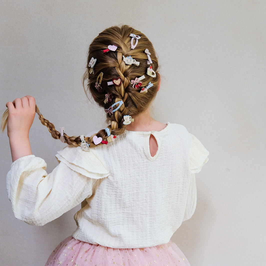 Mimi & Lula 5 Hair Clips – Mini Kittybow