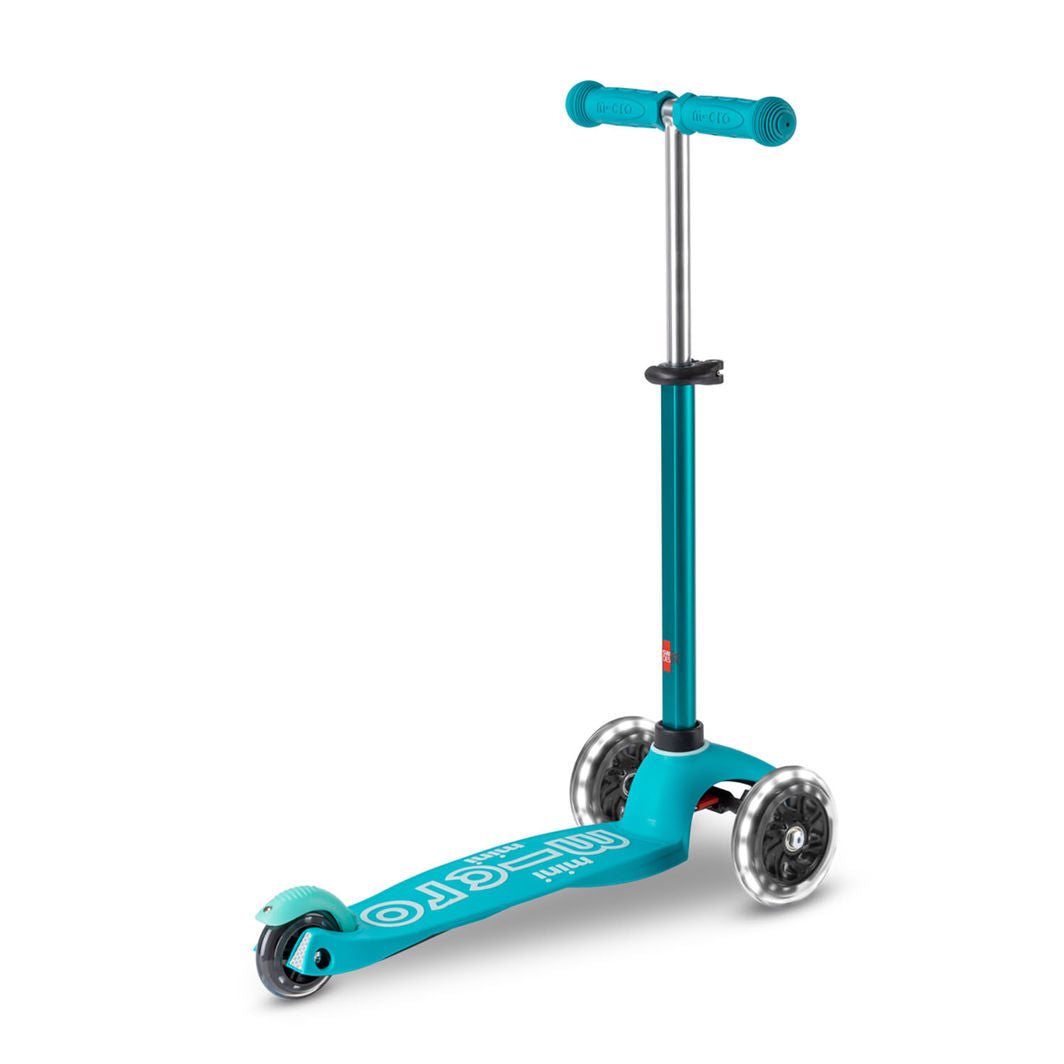 Micro Mini Deluxe LED Scooter - Aqua