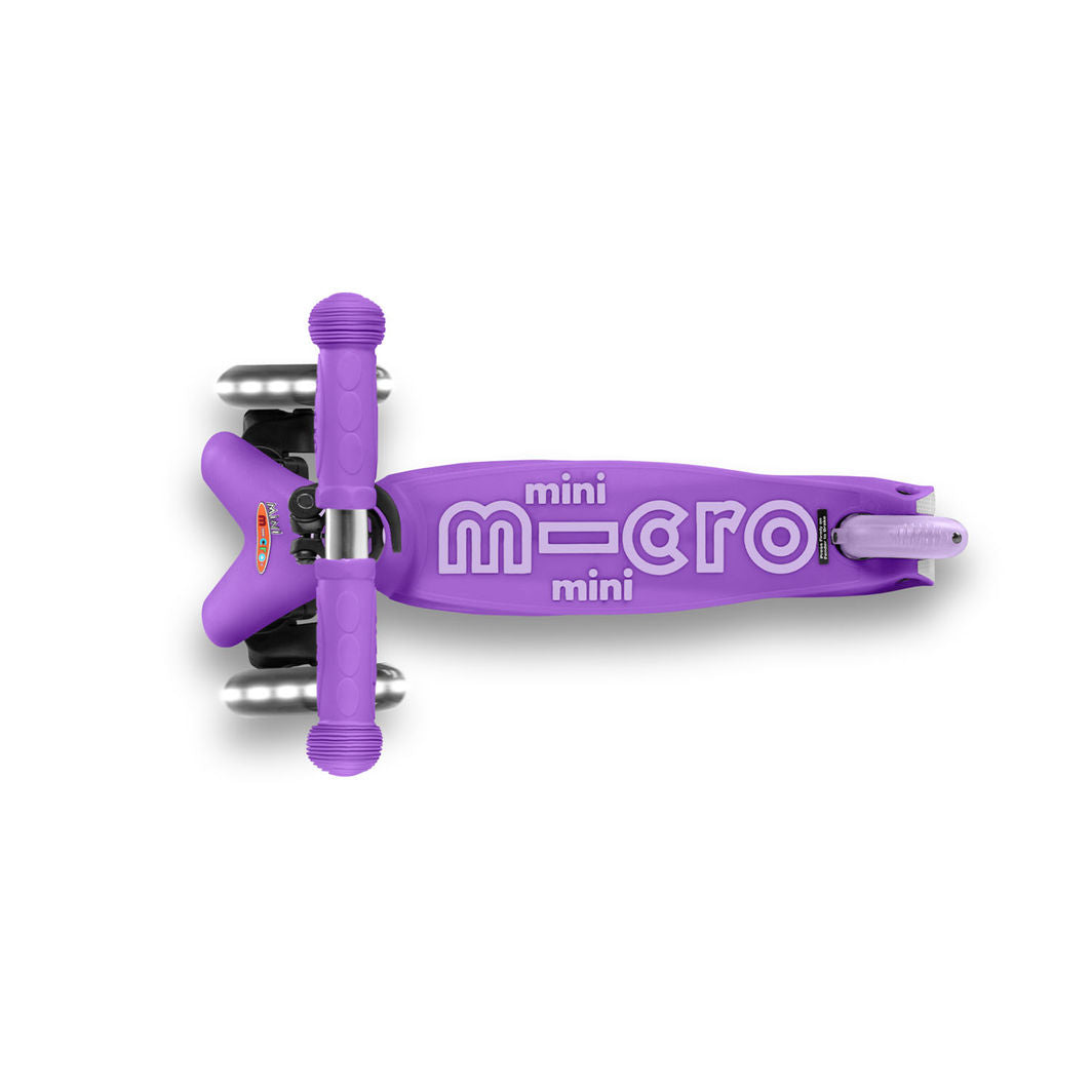 Micro Scooter, Mini Deluxe LED - Purple