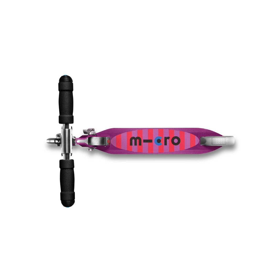 Micro Sprite LED Scooter - Purple Stripe