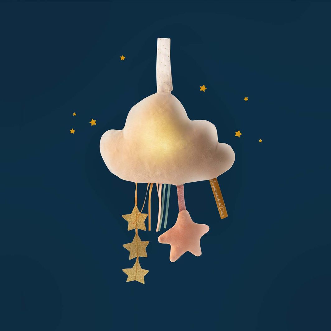 Moulin Roty Mobile, Glowing Cloud - La Petite Ecole de Danse