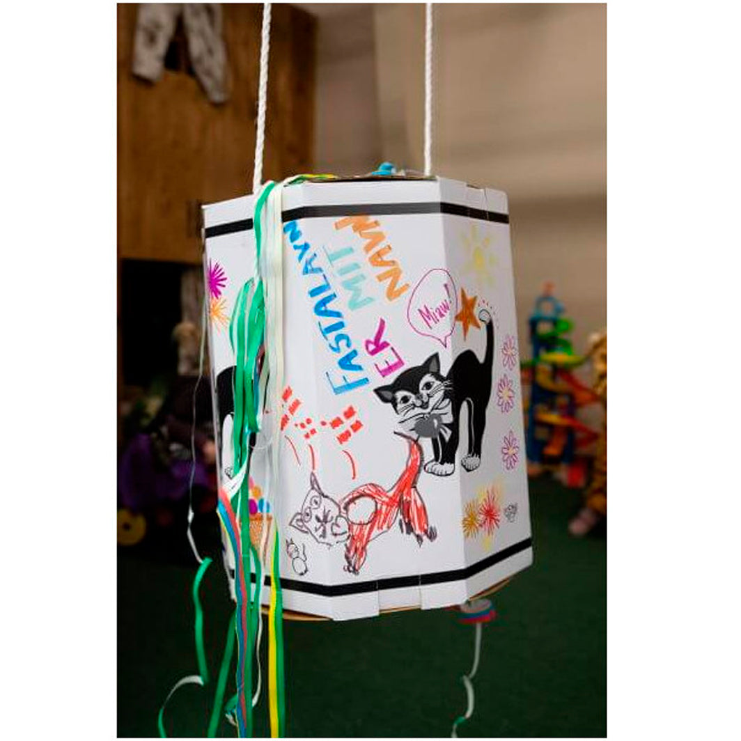 Cardboard Carnival Barrel for Kids Aged 1-4