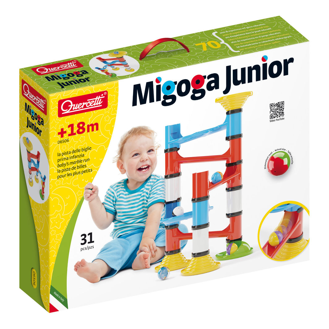 Quercetti Migoga Junior kuglebane m. 31 dele