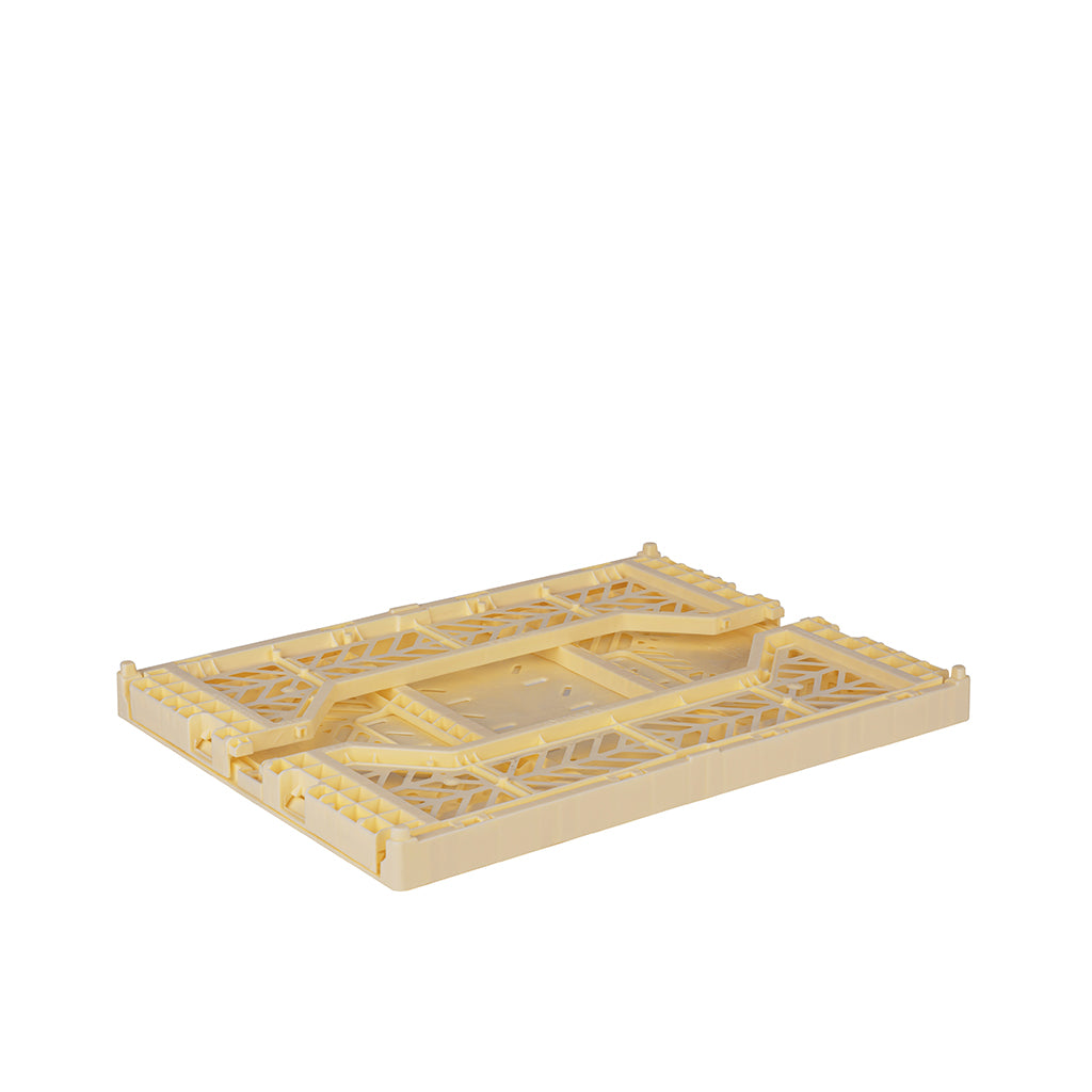 Aykasa Midi Folding Crate, Banana