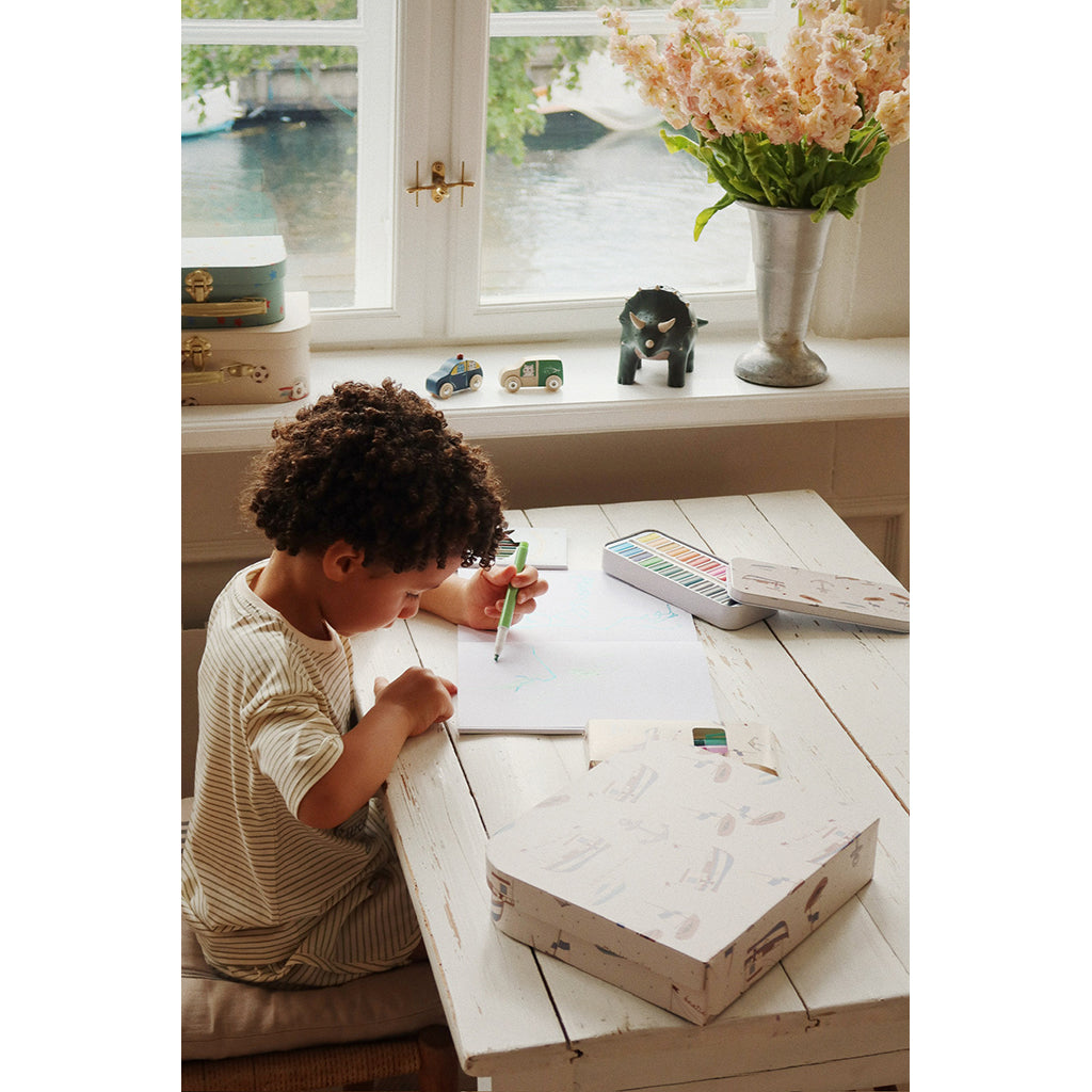 Konges Sløjd Suitcase for the Little Artist, Little Artist - Sail Away