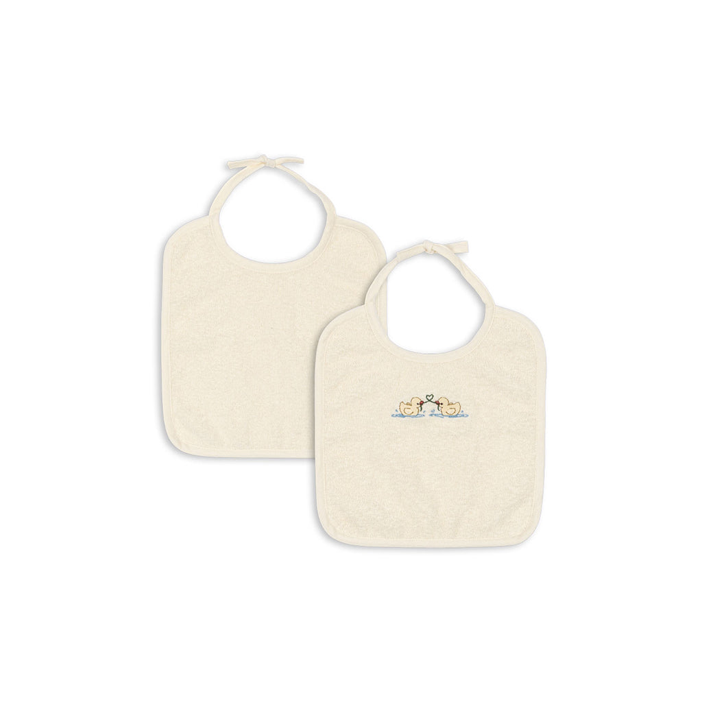 Fanga Fontana Fio Terry hagesmæk, 2-pak - Antique white