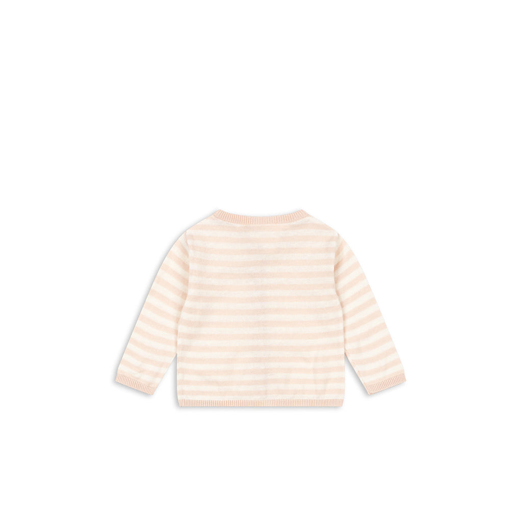 Fanga Fontana Venti Baby Cardigan, Organic, Cameo Rose - Size 1-9 Months