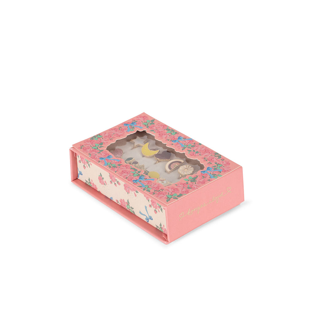 Konges Sløjd Finger Rings, Set of 12 Pieces - Multi-color