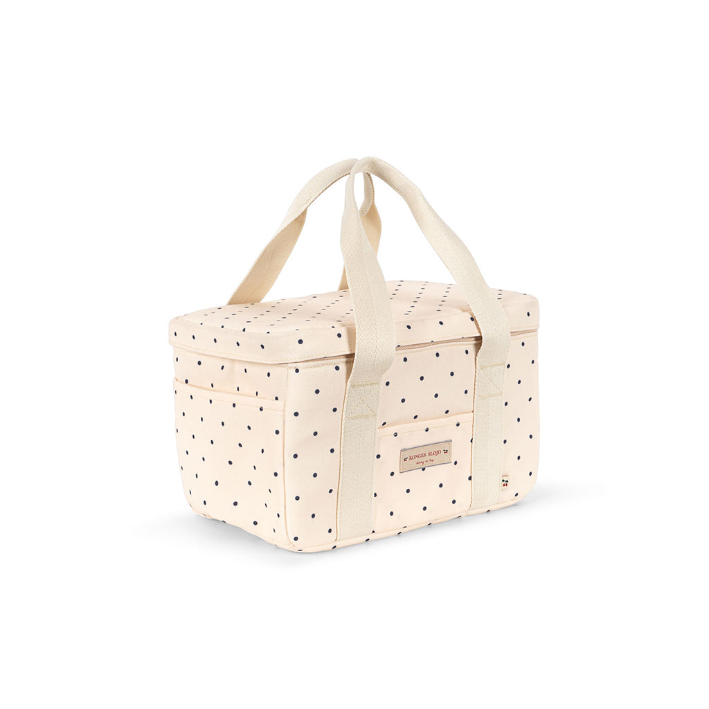 Konges Sløjd Carl køletaske, Navy dots