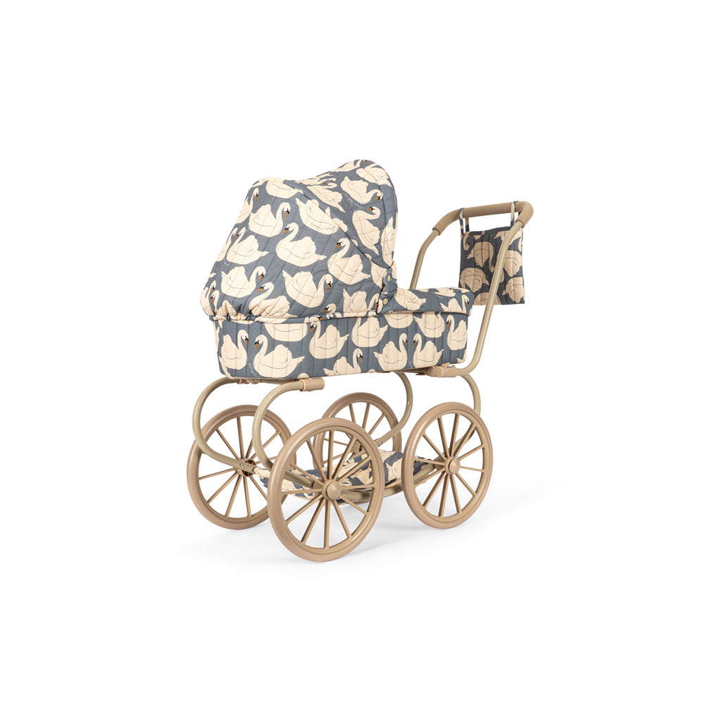 Konges Sløjd Minnie Doll Pram with Bag – Swan