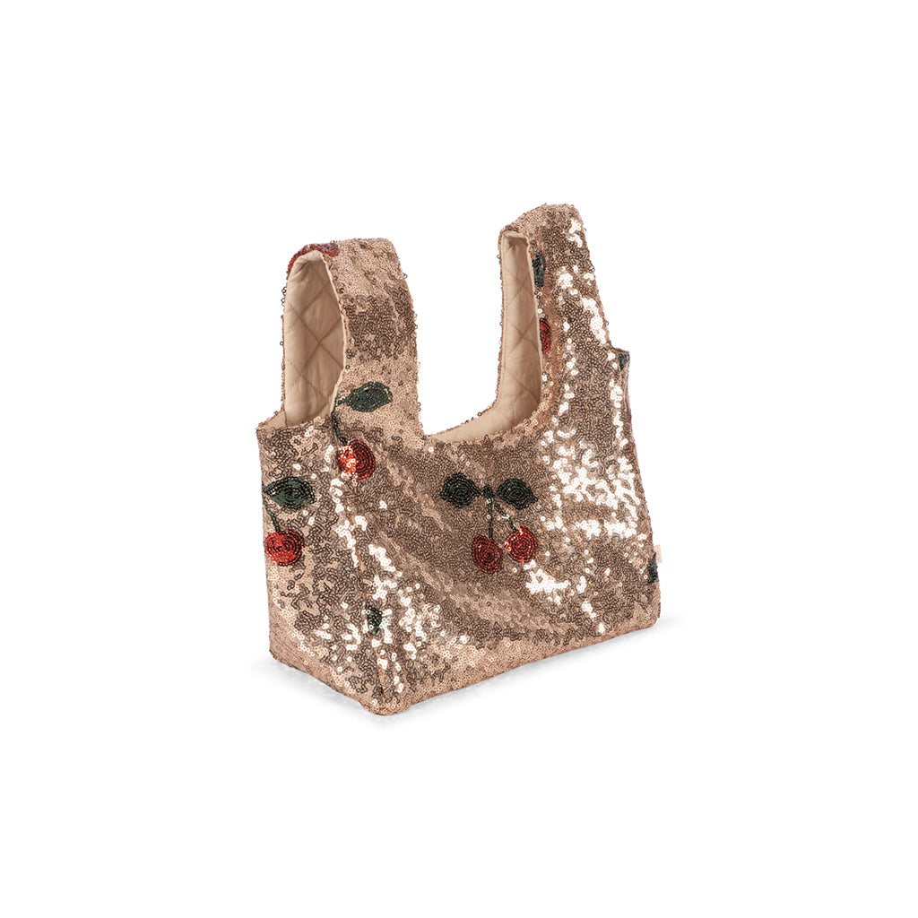 Konges Sløjd Tote Bag, Starla Sequin – Ma Grande Cerise Blush