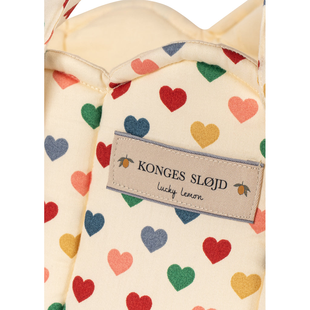 Konges Sløjd Doll Carrycot, Coeur colore