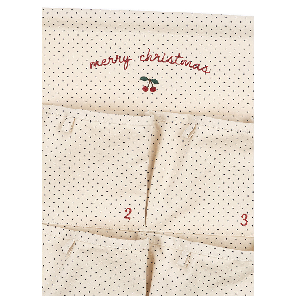 Konges Sløjd Christmas Calendar with 24 Pockets, Noel Christmas