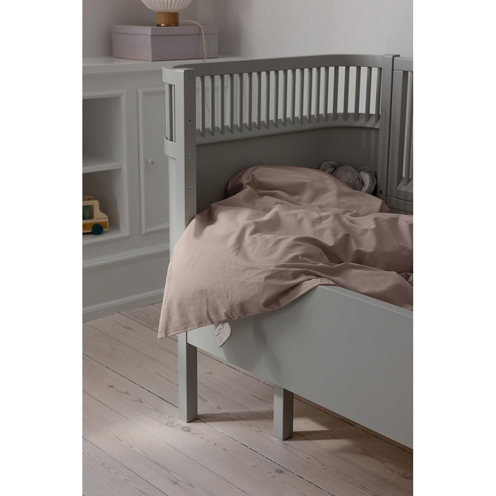 Sebra Junior Bedding, Organic - Jetty Beige
