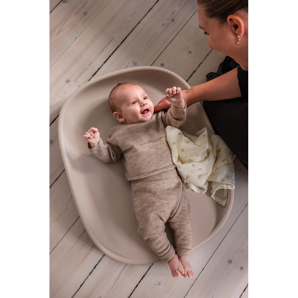 Sebra Changing Mat - Birchbark Rose