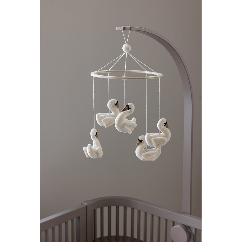 Sebra Swan Felt Mobile
