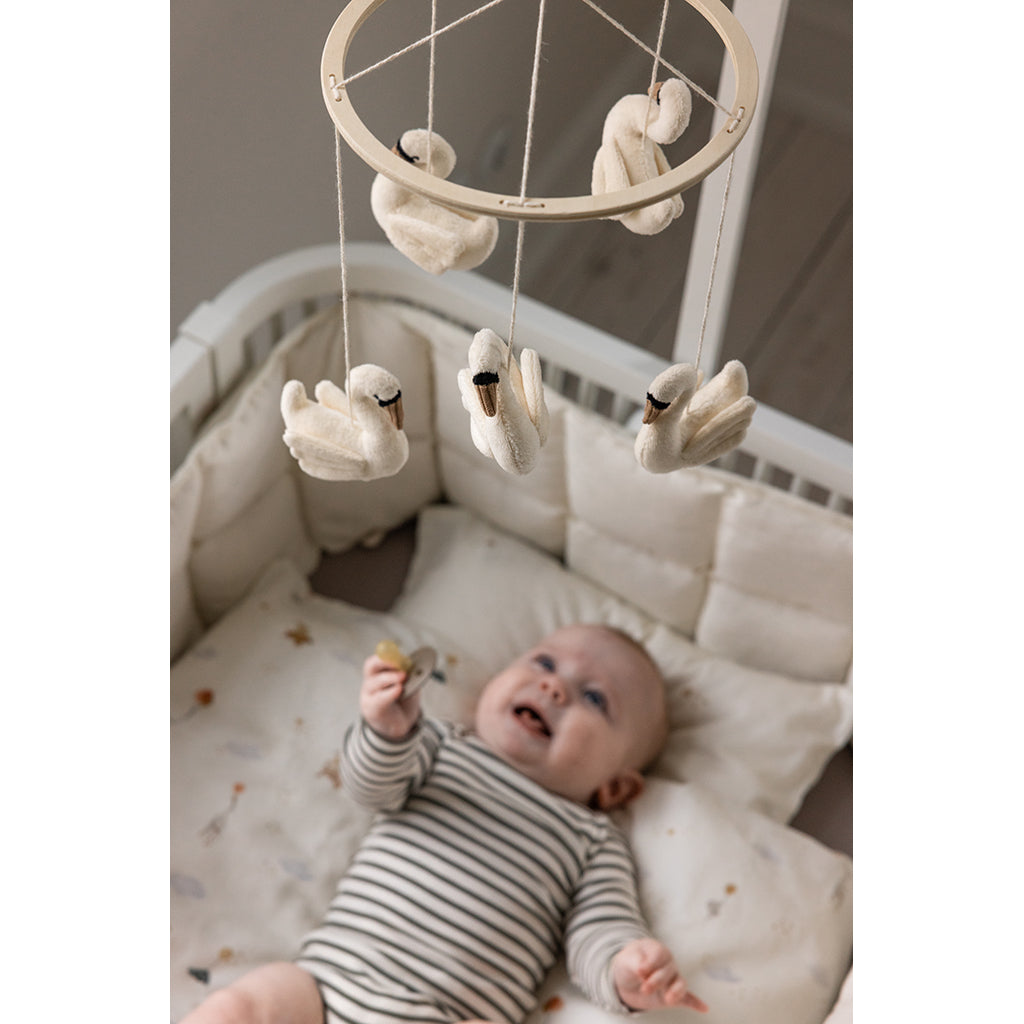 Sebra Swan Felt Mobile