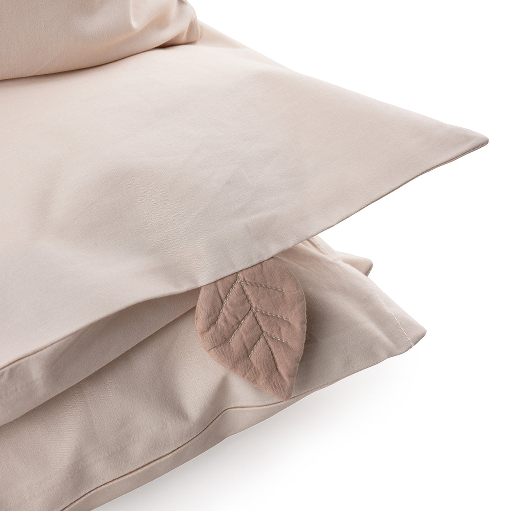 Sebra Junior Bedding, Organic - Birchbark Rose
