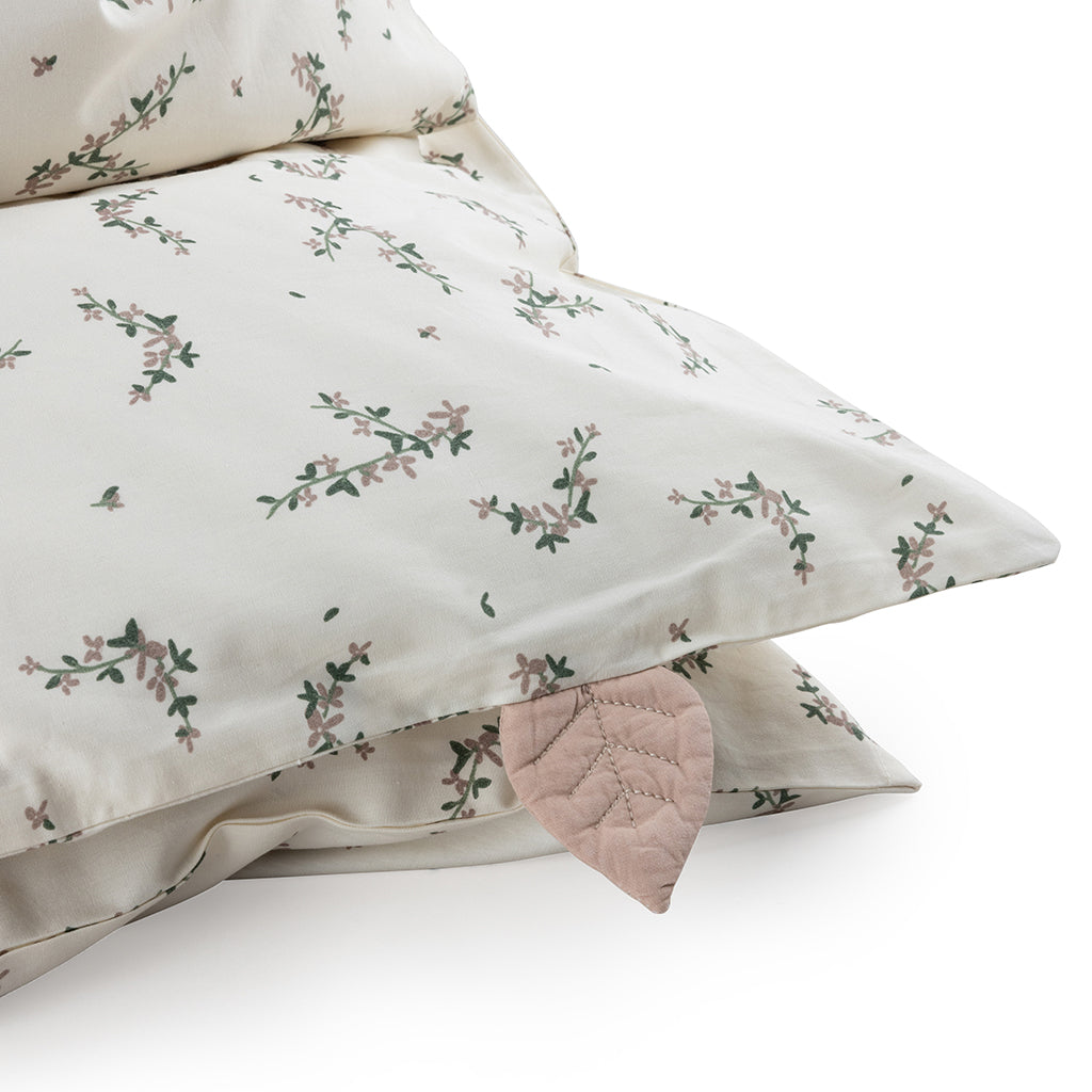 Sebra Junior Bedding, Organic - Powder Blossom